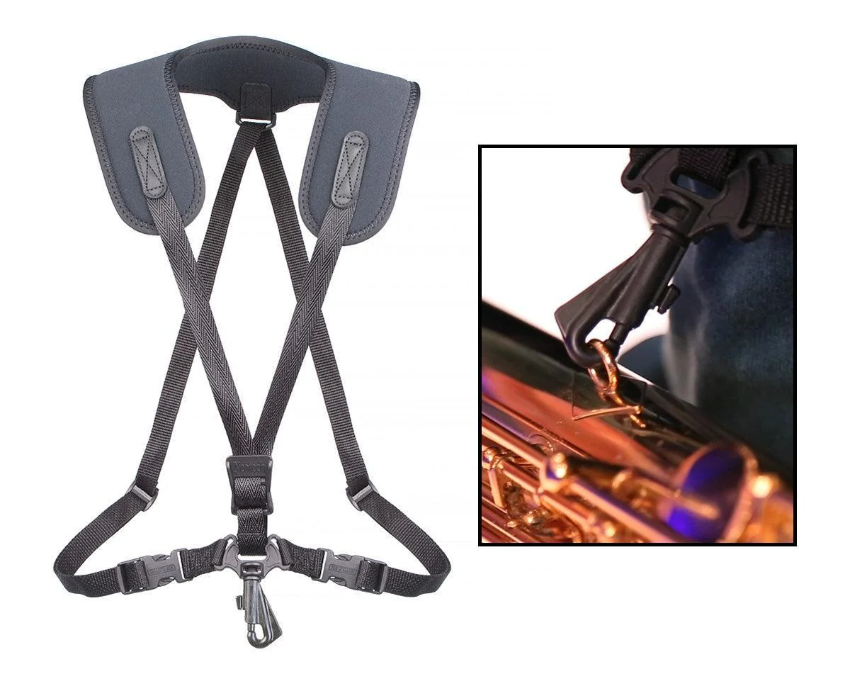 Neotech Super Saxophone Harness w/Swivel Hook | Black