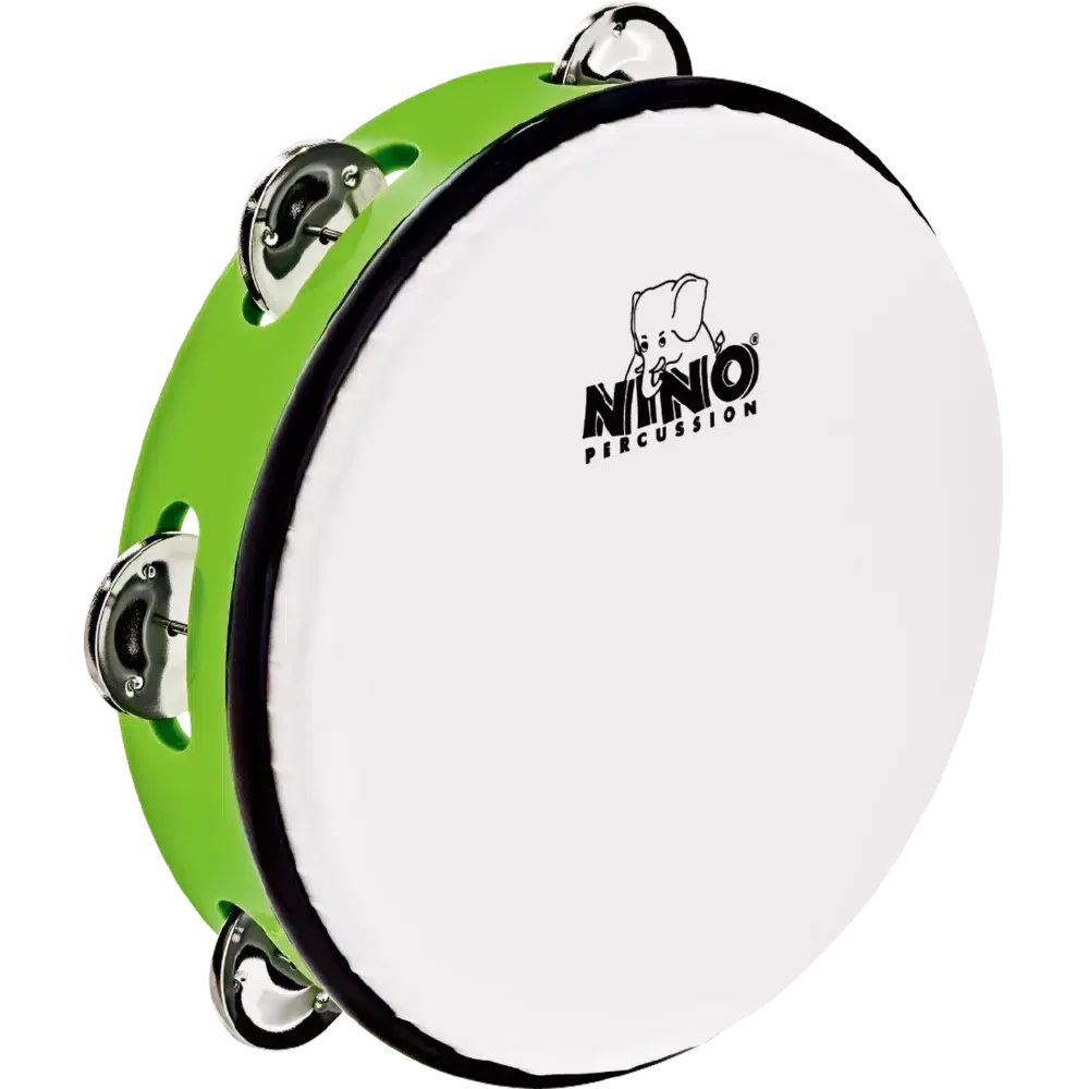 Nino ABS Tambourine | 8" | Grass Green