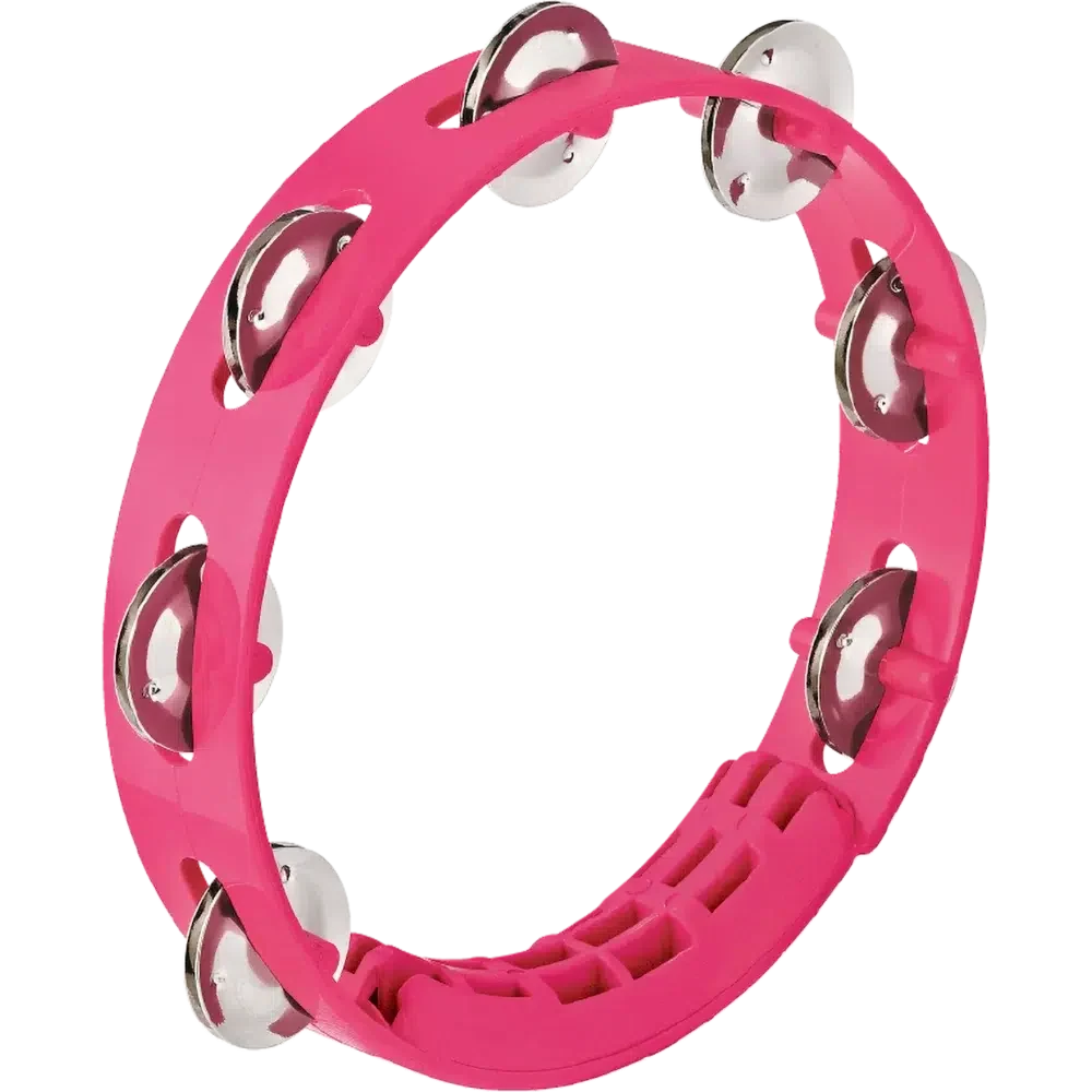 NINO® Percussion 8" ABS Tambourine | Strawberry Pink