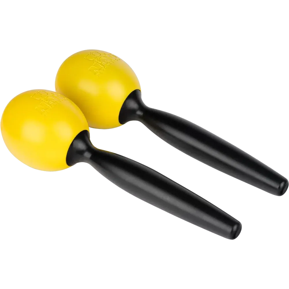 NINO® Percussion Medium ABS Maracas | Pair | Yellow