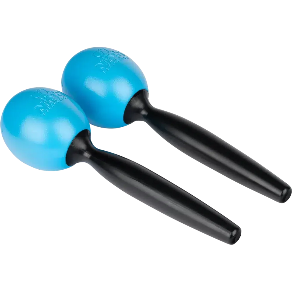 NINO® Percussion Medium ABS Maracas | Pair | Sky Blue