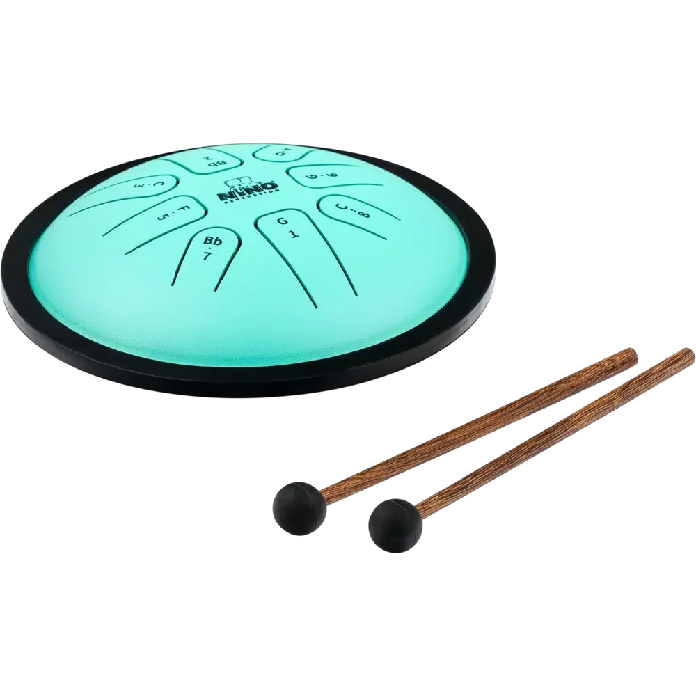 NINO Percussion Steel Tongue Drum | Small | Green