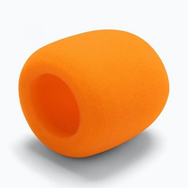On-Stage Foam Microphone Windscreen (Orange) - Image 2