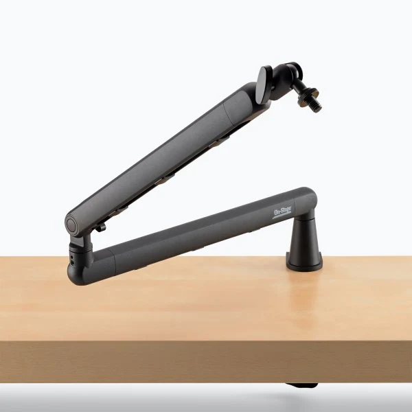 On-Stage Low-Profile Broadcast Boom Arm