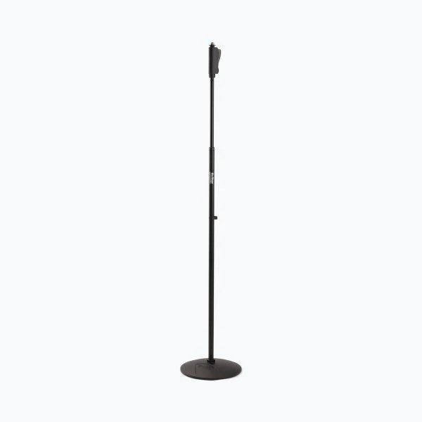 On Stage One-Hand Mic Stand w/Round Base