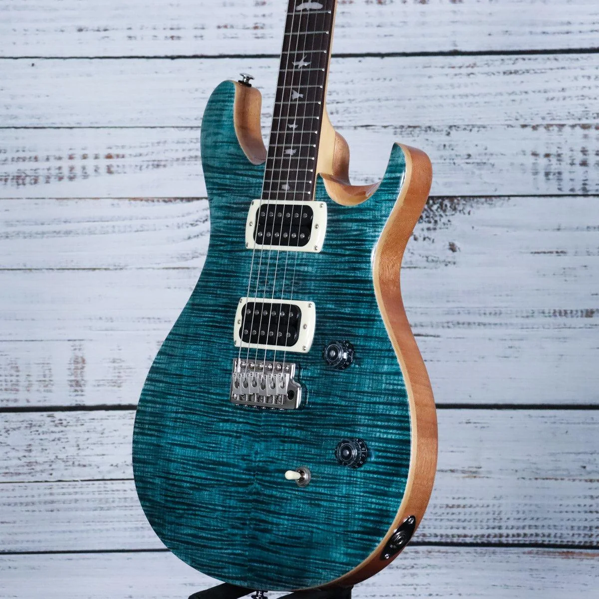 Paul Reed Smith SE CE 24 Electric Guitar w/Bag | Slate Blue - Image 5