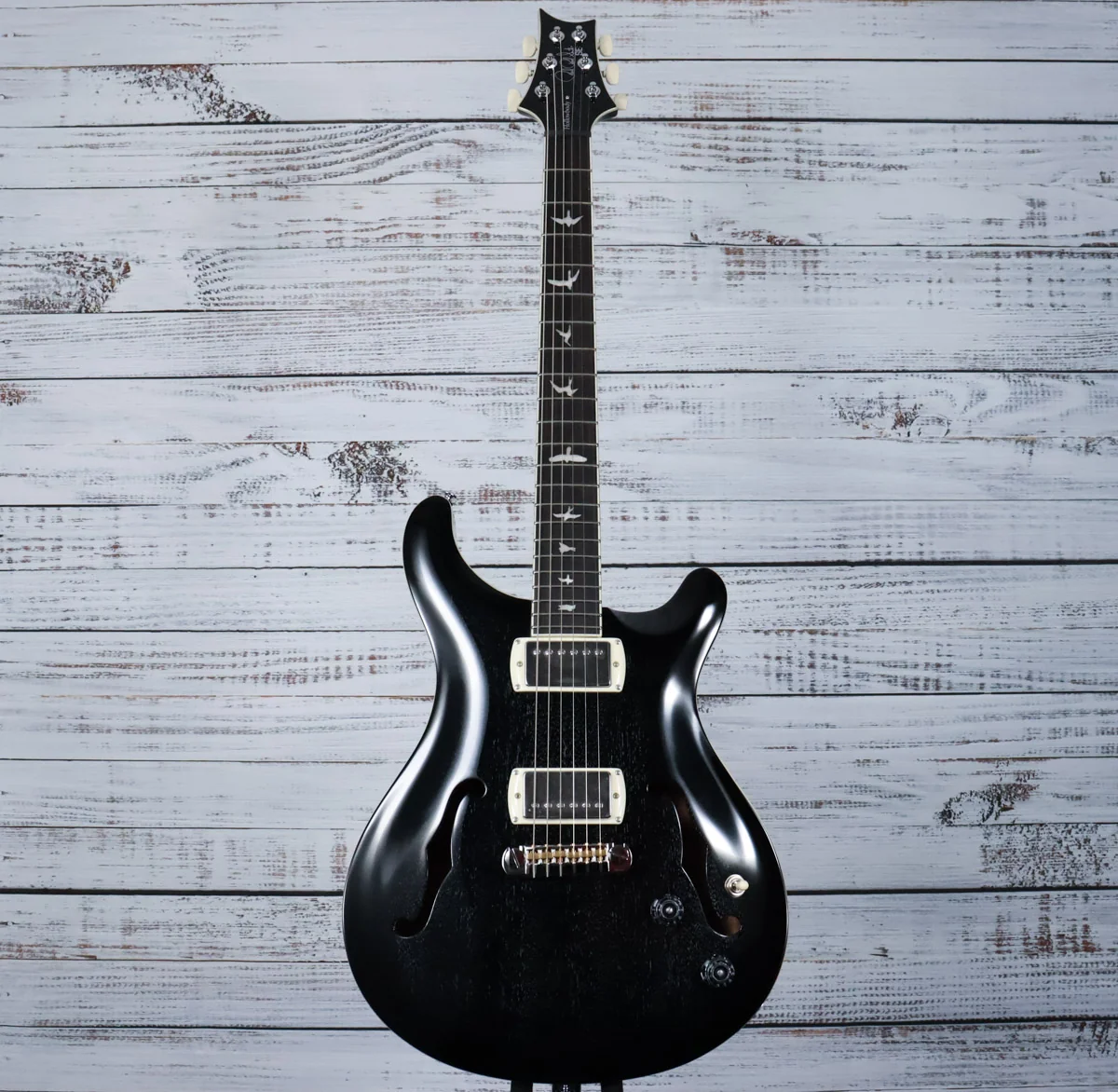 Paul Reed Smith SE Hollowbody Standard Electric Guitar | Dog Hair Smoke (FREE SHIPPING) - Image 3