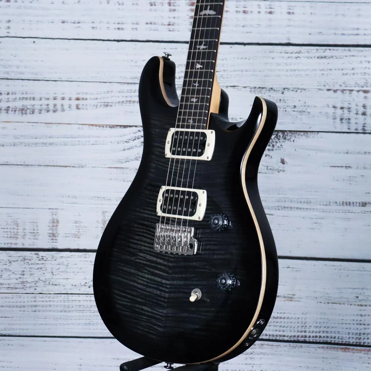 Paul Reed Smith SE CE 24 Electric Guitar w/Bag | Charcoal Burst - Image 4