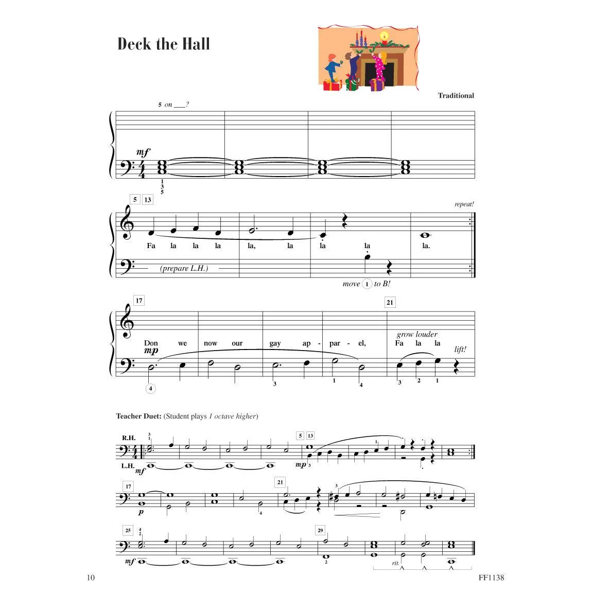Piano Adventures | Christmas Book | Level 1 - Image 3