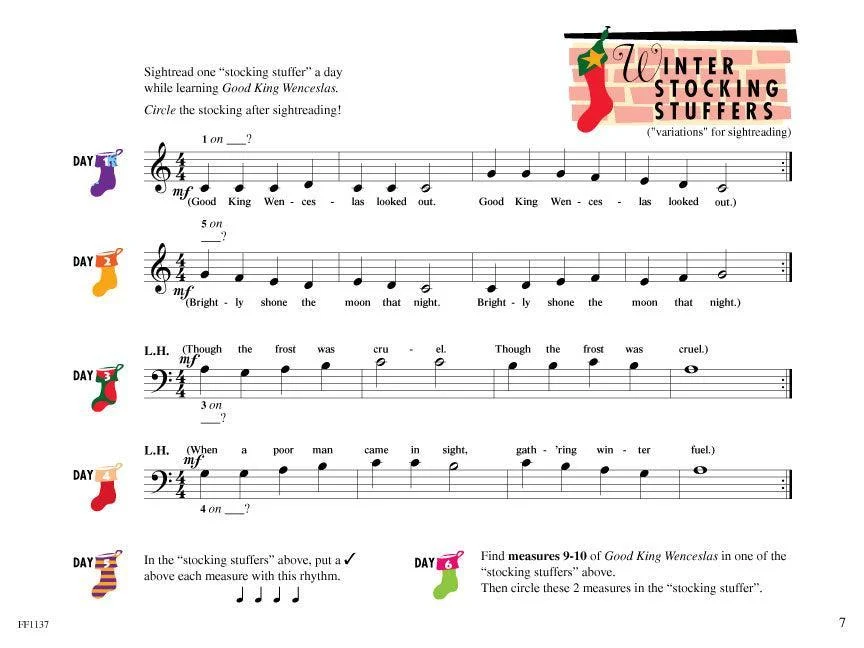 Piano Adventures | Christmas Book | Primer Level (Before Level 1) - Image 3