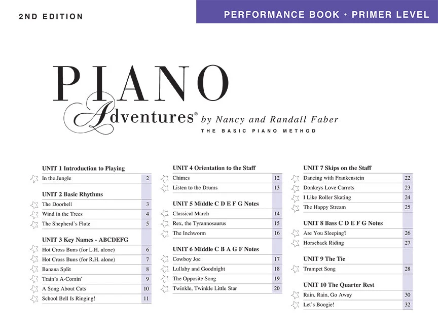 Piano Adventures | Performance Book | Primer Level (Before Level 1) - Image 2