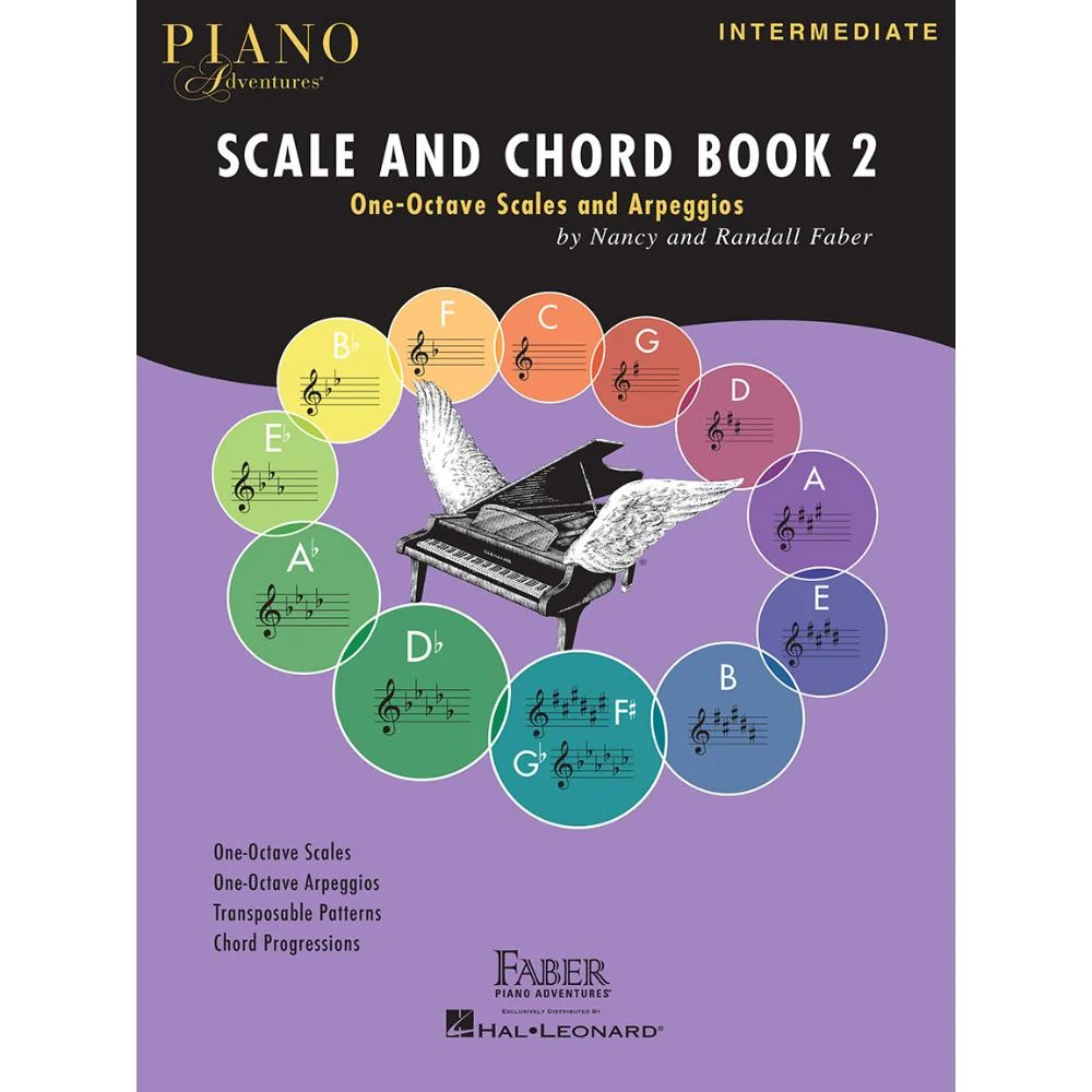 Piano Adventures | Scale & Chord | Book 2 (Intermediate)