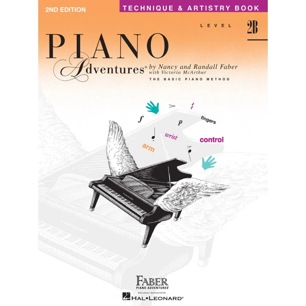 Piano Adventures | Technique & Artistry Book | Level 2B