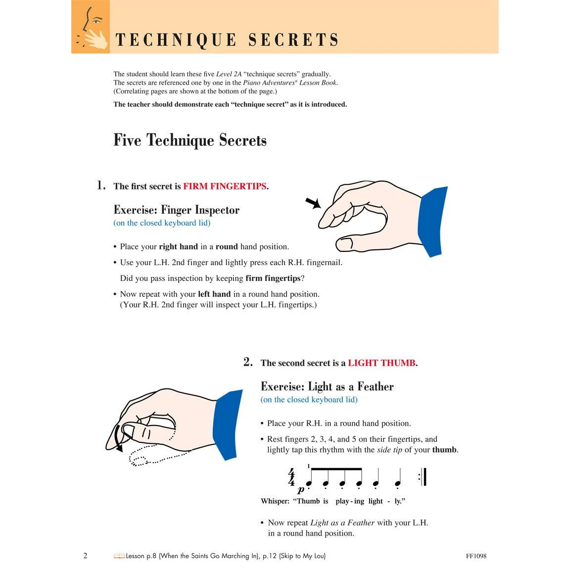 Piano Adventures | Technique & Artistry Book | Level 2A - Image 3
