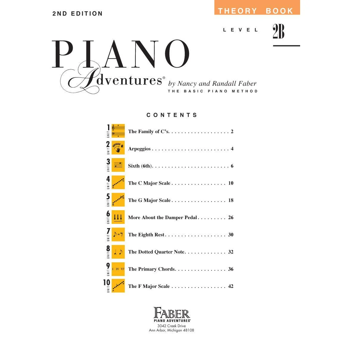 Piano Adventures | Theory Book | Level 2B - Image 2