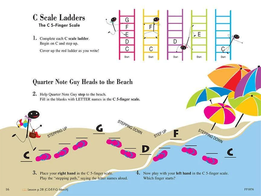 Piano Adventures - Theory Book - Primer - Image 3