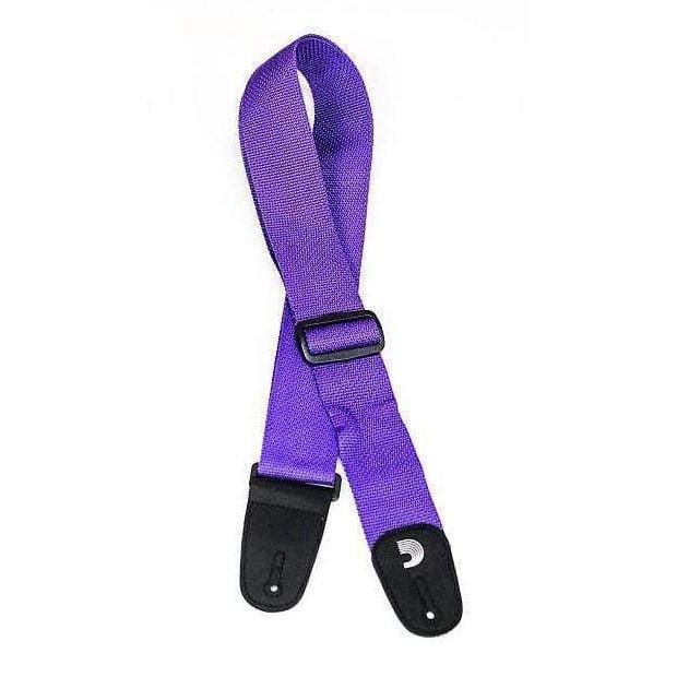 D'Addario Polypro Guitar Strap | Purple (2")