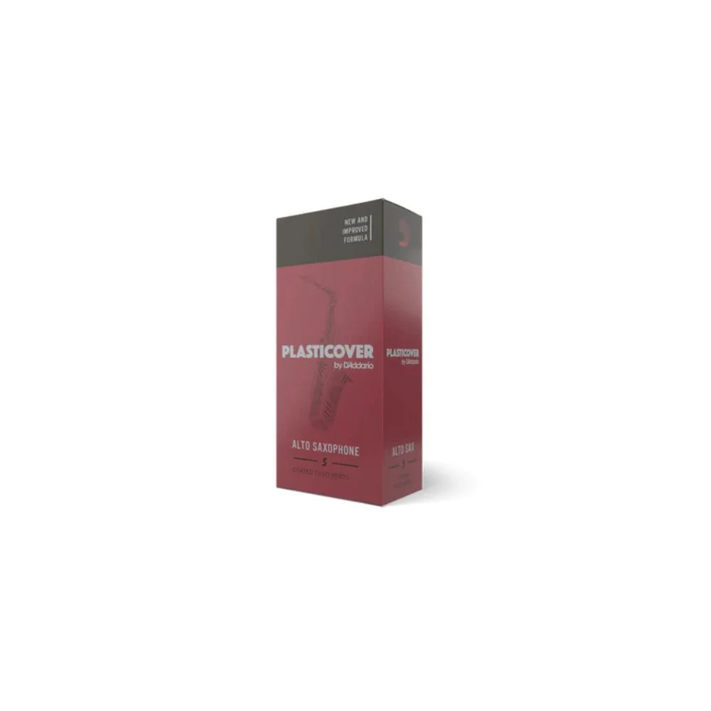 D'Addario Plasticover Alto Saxophone Reeds | 3.5 | 5-Pack