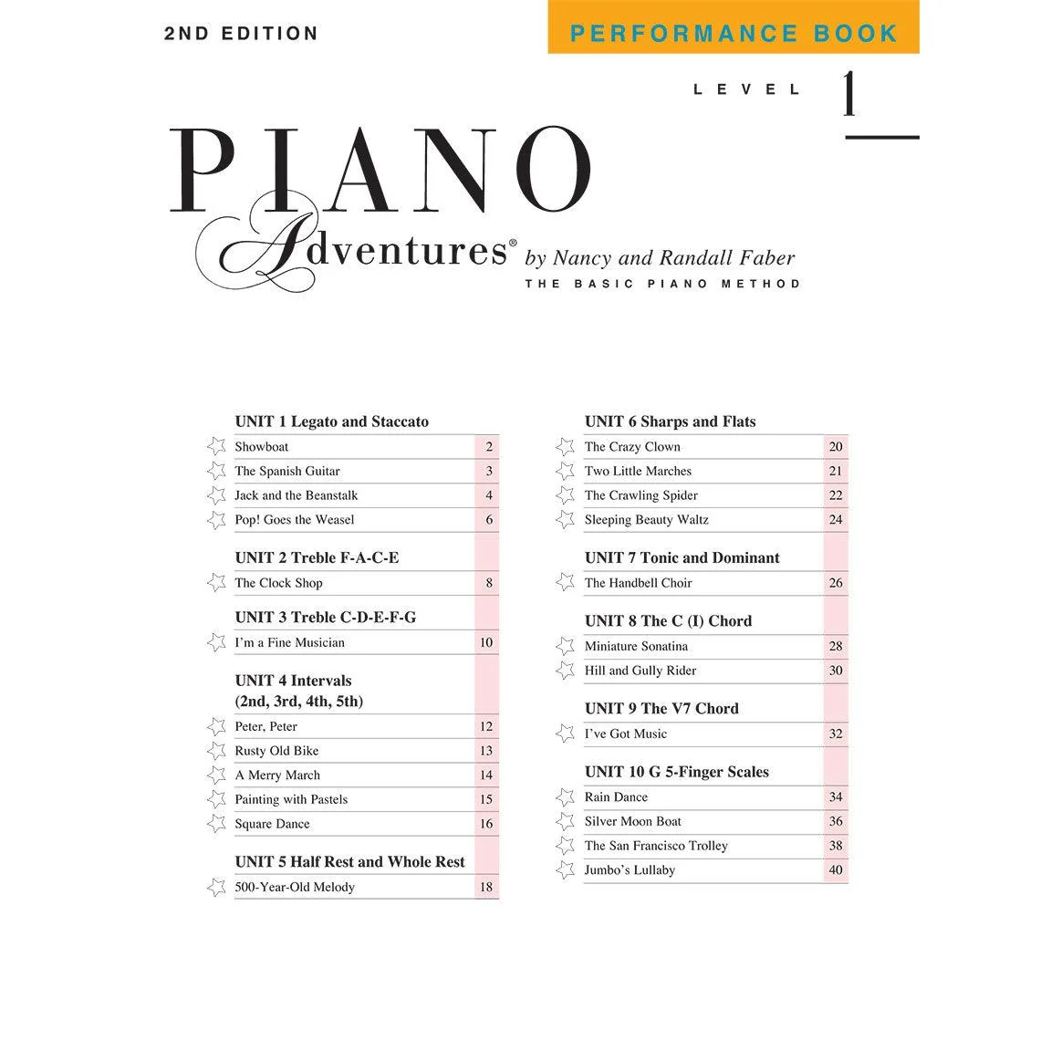 Piano Adventures - Performance Book | Level 1 - Image 2