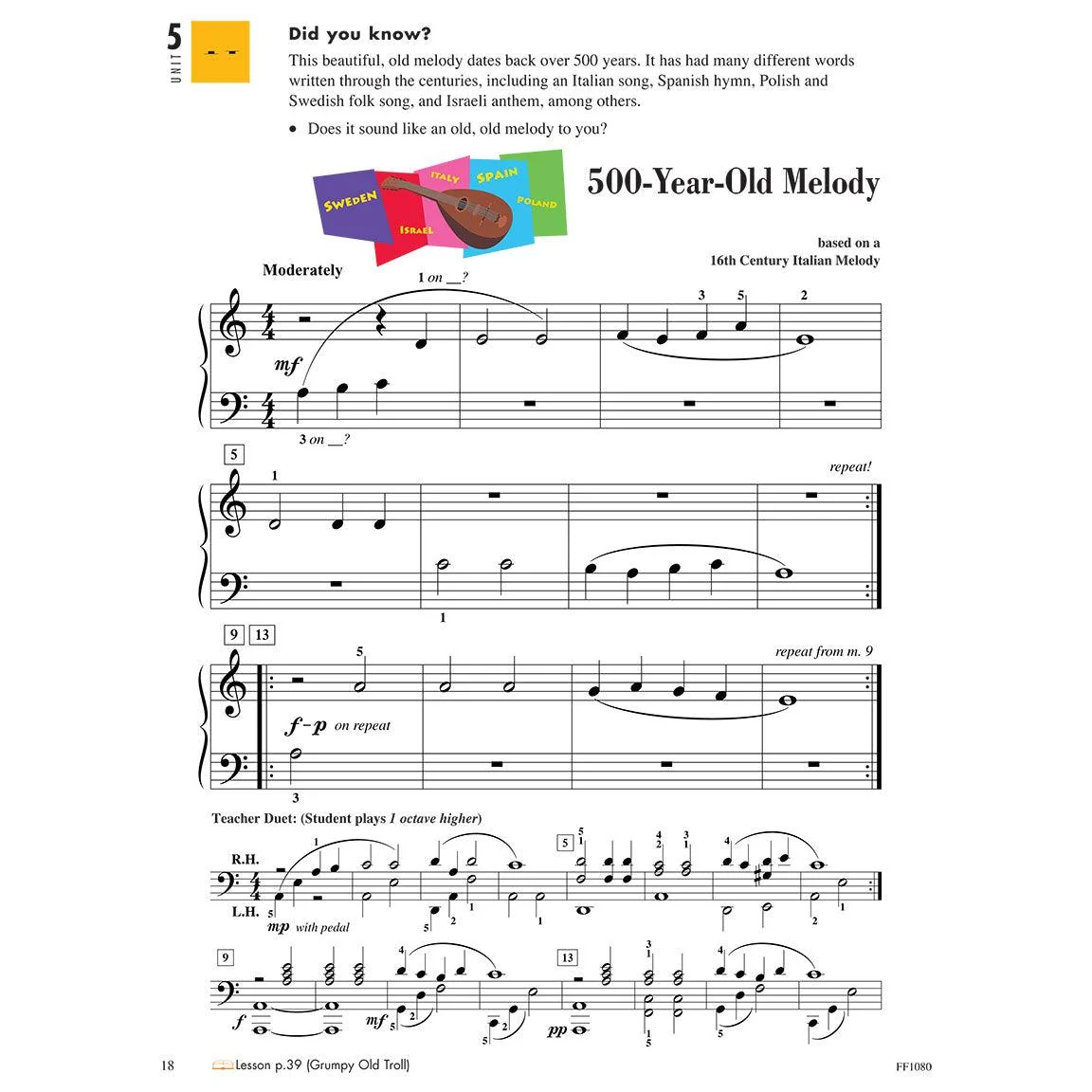 Piano Adventures - Performance Book | Level 1 - Image 4