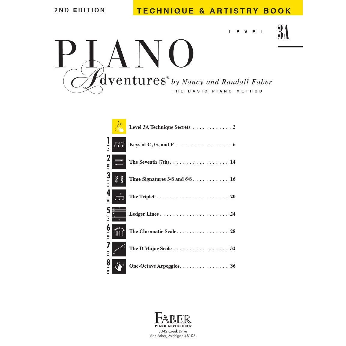 Piano Adventures | Technique & Artistry Book | Level 3A - Image 2