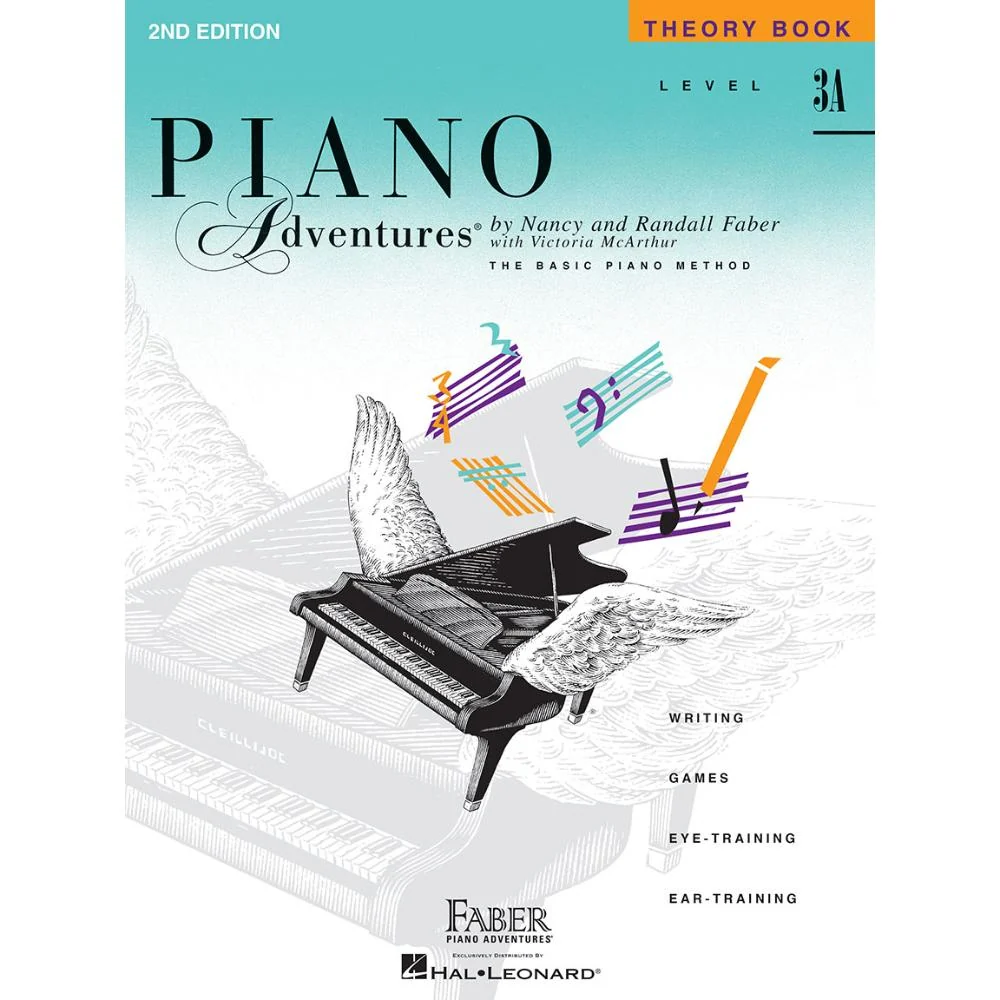 Piano Adventures Theory Book Level 3A