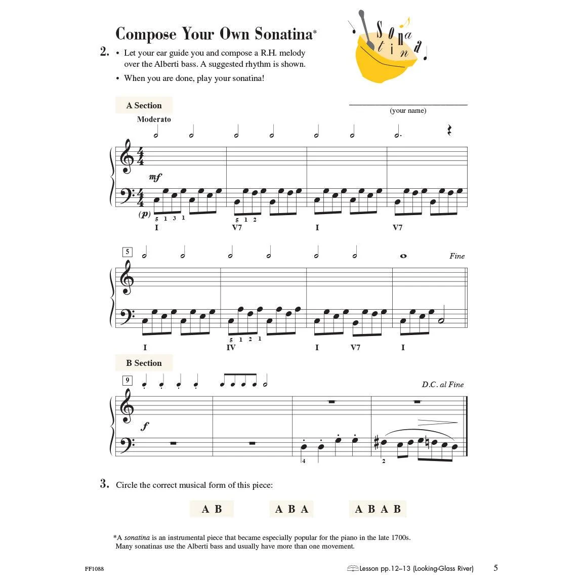Piano Adventures Theory Book Level 3A - Image 3