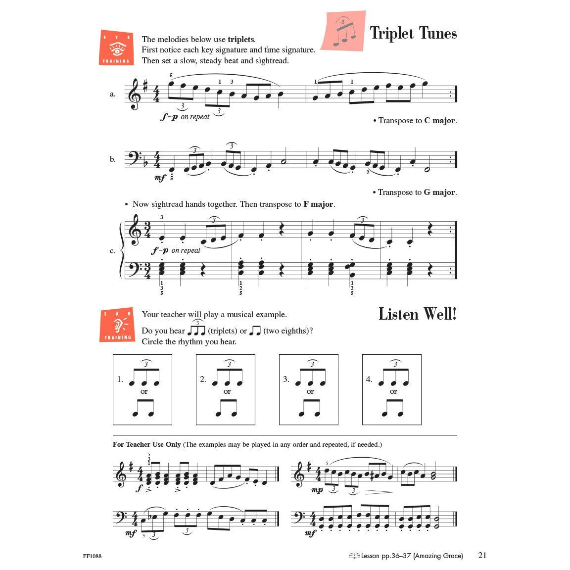 Piano Adventures Theory Book Level 3A - Image 5