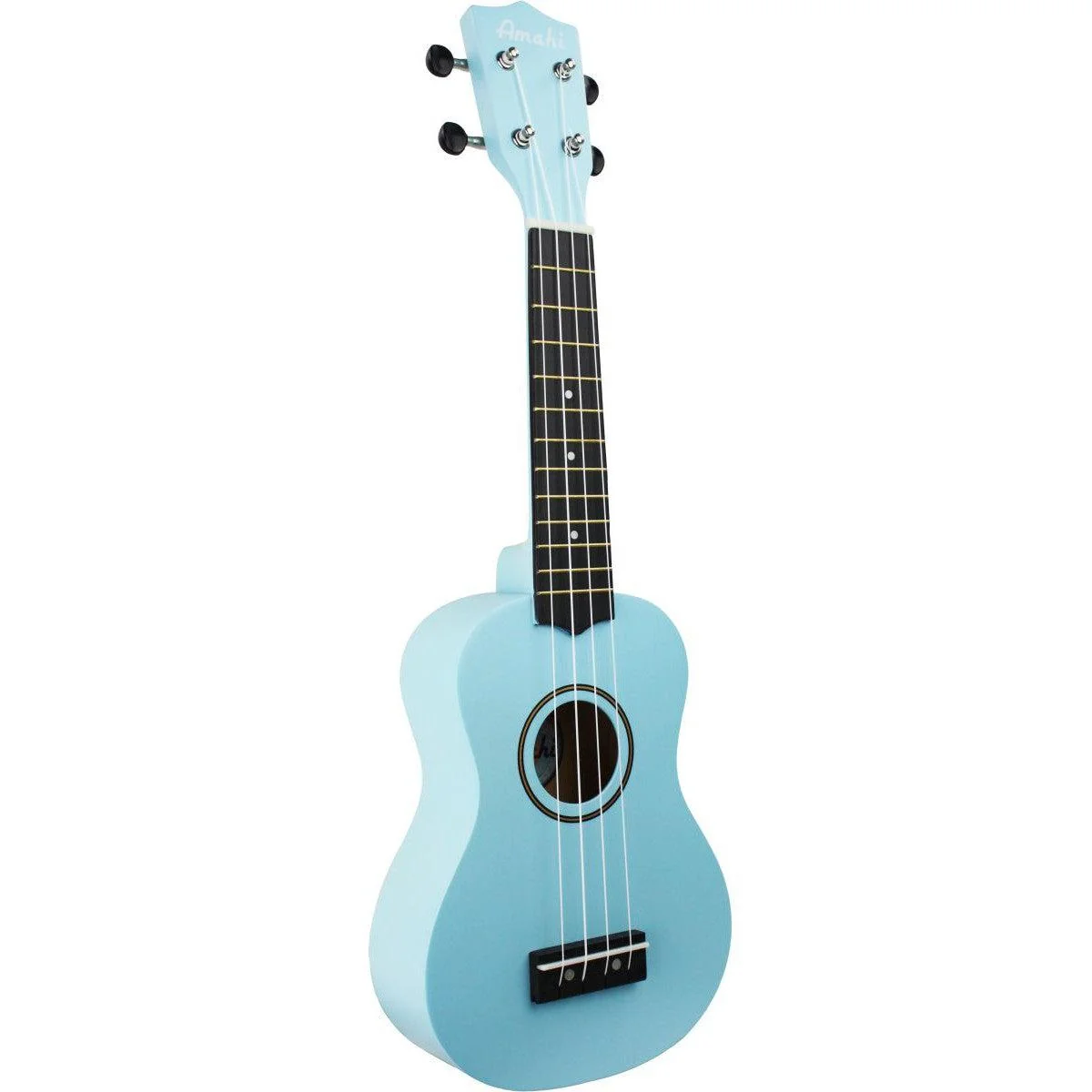 Amahi Soprano Ukulele w/Bag | Baby Blue