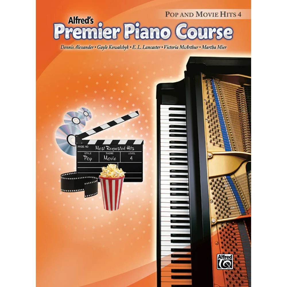 Alfred's Premier Piano Course | Pop & Movie Hits | Book 4