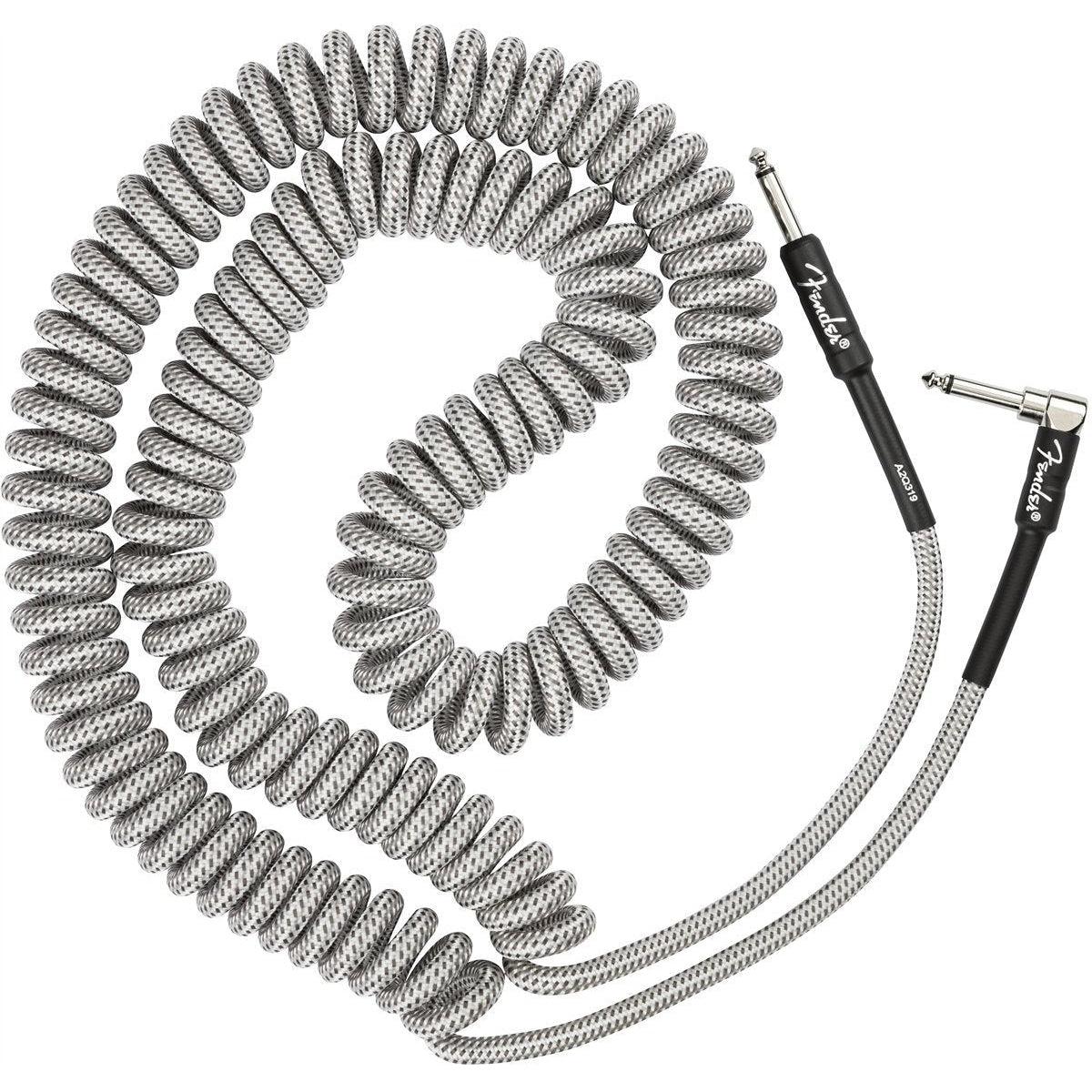 Fender Pro Coil Cable | White Tweed | 30ft