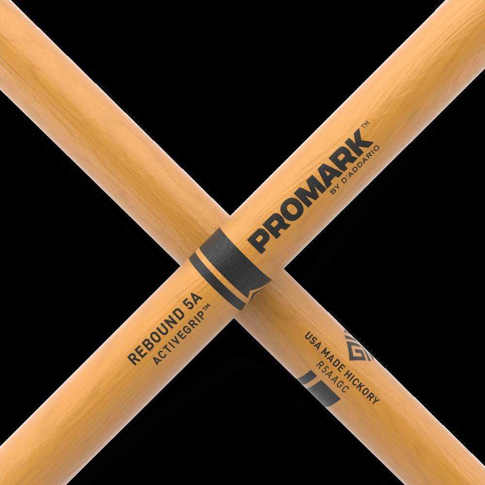 Promark ActiveGrip 5A Drum Stick | Rebound | Clear - Image 5