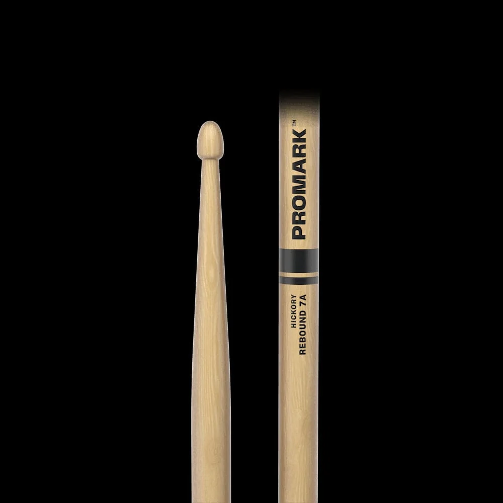 Promark Rebound 7A Drumstick | Lacquered Hickory - Image 2