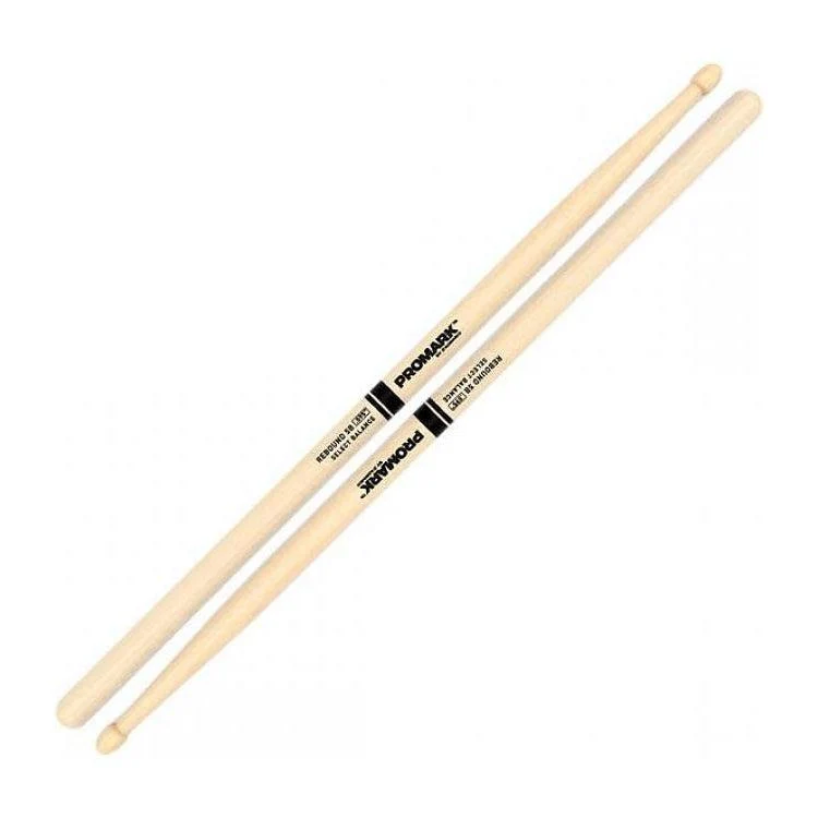 Promark RBH595AW Rebound 5B Drum Sticks | Hickory Tear Drop