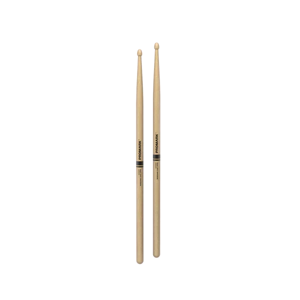 Promark Rebound 5AB Long Hickory Drumsticks | Acorn Wood Tip - Image 2