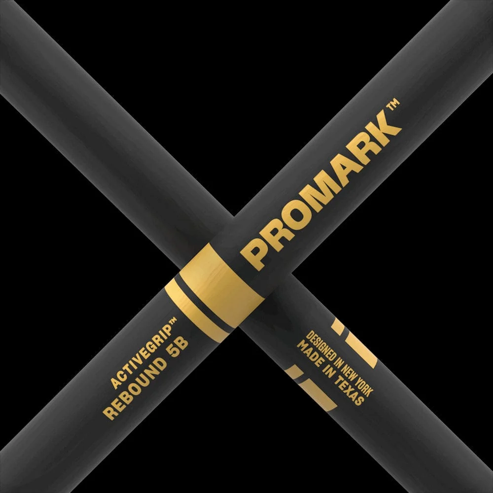 Promark Rebound 5B Drumstick | ActiveGrip Hickory - Image 3