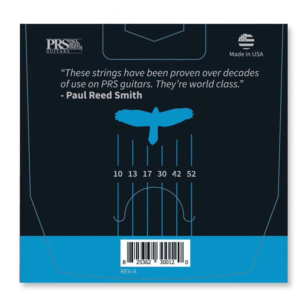 PRS Classic Light Top/Heavy Bottom Guitar Strings | 10-52 - Image 2