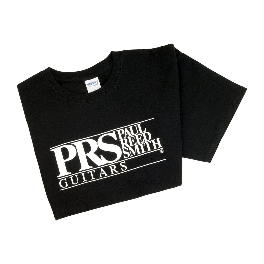 PRS Short Sleeve T-Shirt Block Logo | Small | Black
