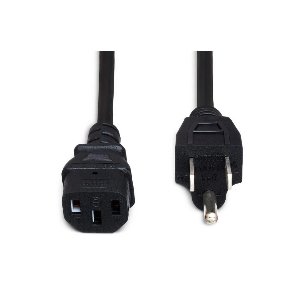 Hosa PWC-141.5 IEC Power Cable | 1.5 Ft - Image 2