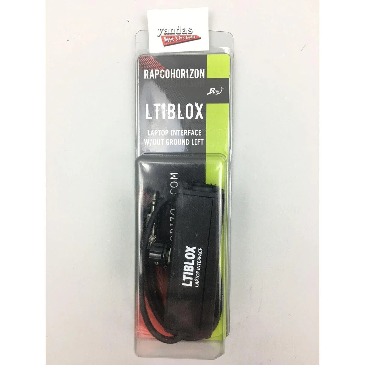 Rapco LTIBLOX | Pro Audio Laptop Interface | 3.5mm Stereo to XLR Male - Image 2