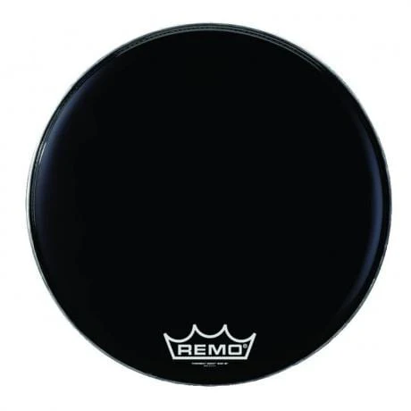 Remo Powermax 2 Bass Drum Head | Ebony | 26" Diameter