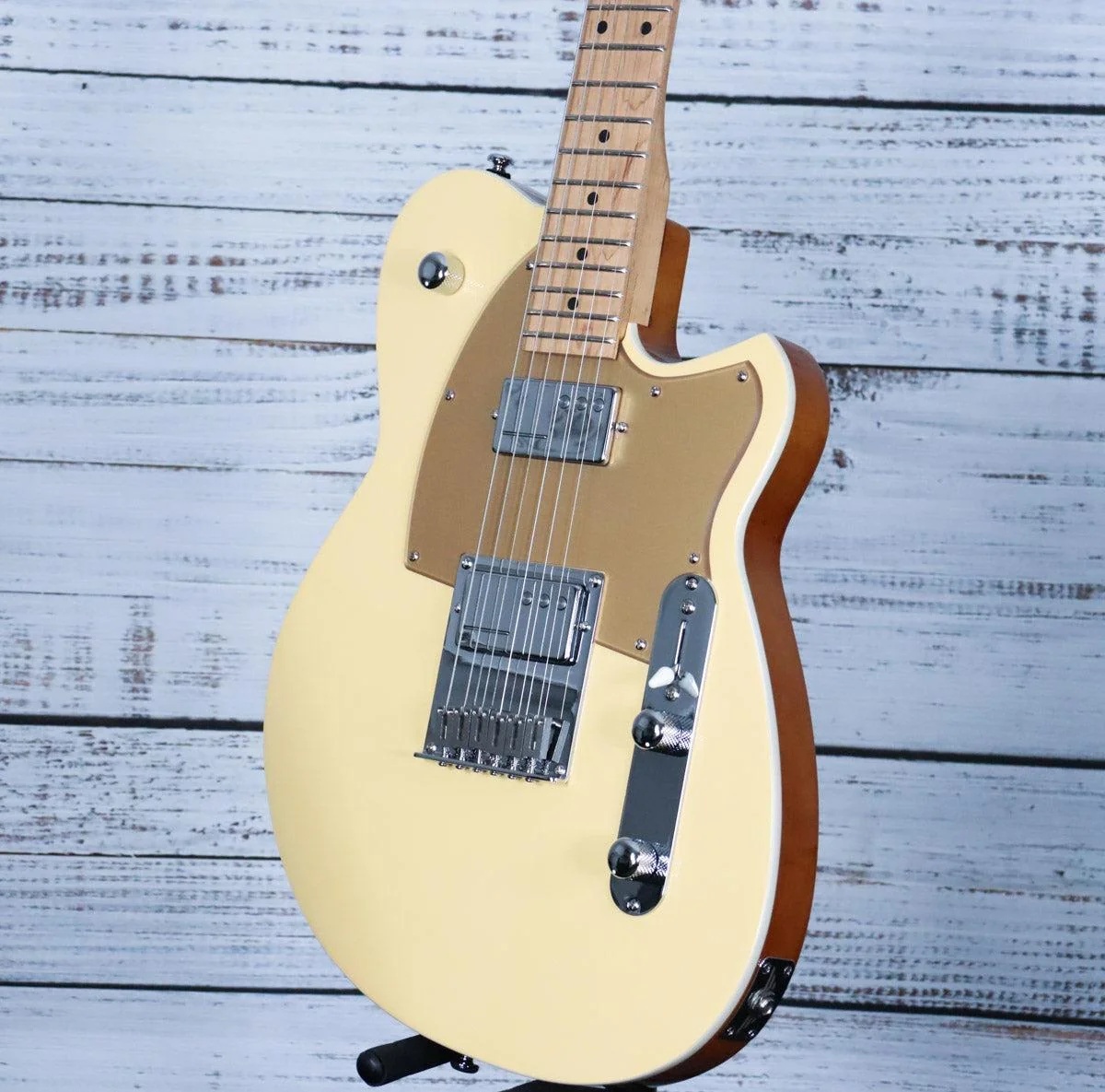 Reverend Charger Cleancut Electric Guitar | Powder Yellow - Image 5