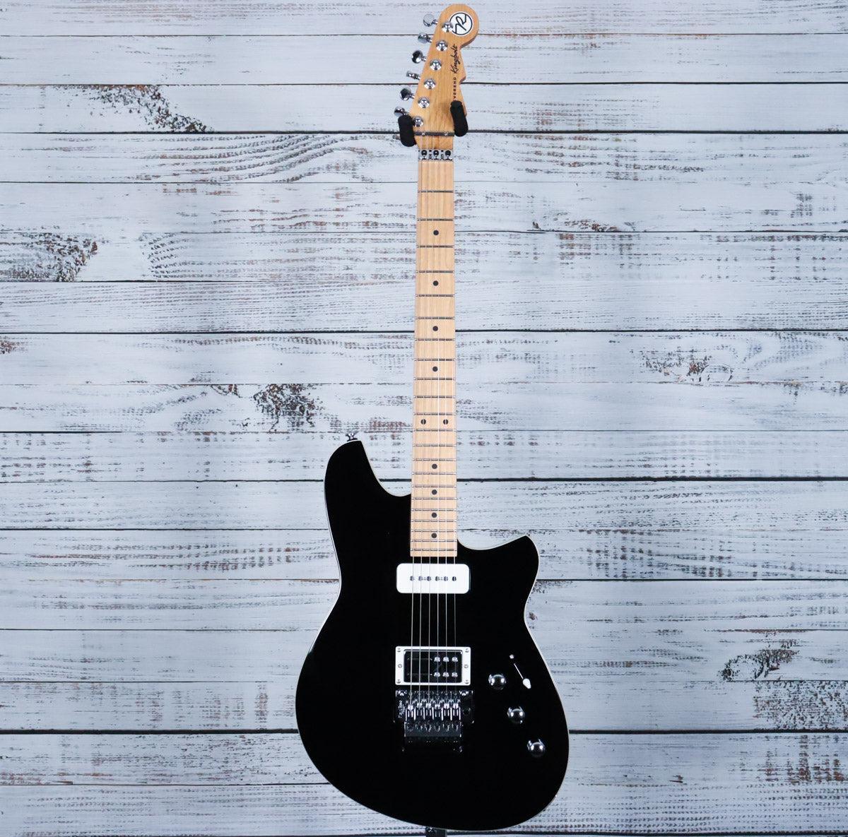 Reverend Kingbolt H90 Electric Guitar w/Floyd Rose Locking Tremolo | Midnight Black - Image 3