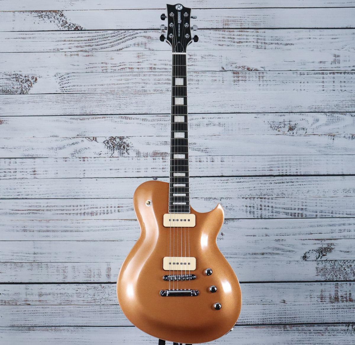 Reverend Roundhouse 290 Electric Guitar | Metallic Bronze - Image 3