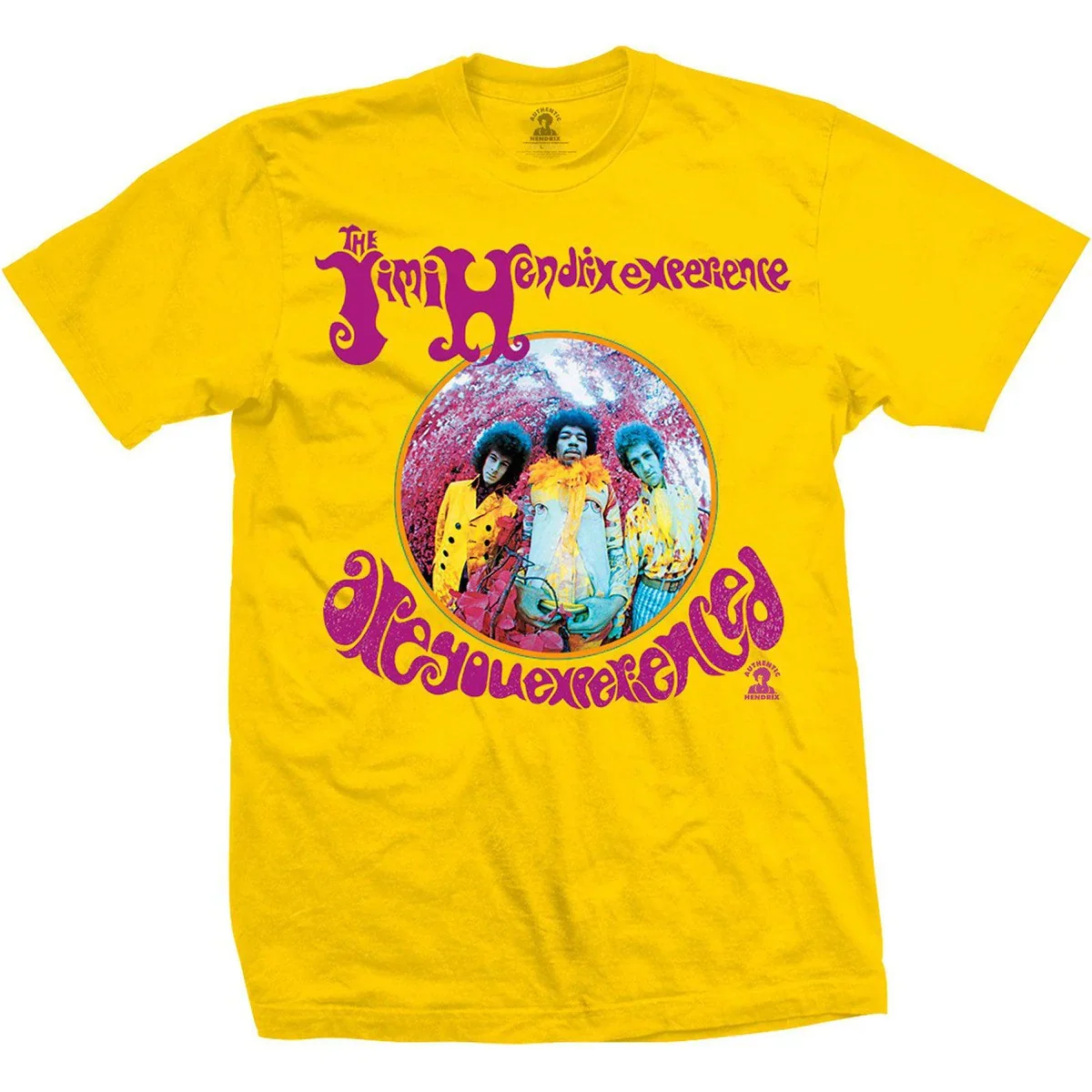 Rock Off Jimi Hendrix Unisex T-Shirt | Are You Experienced? | LG