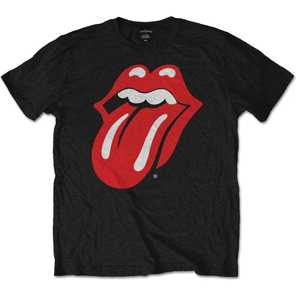 Rock Off The Rolling Stones Unisex T-Shirt | Classic Tongue | Medium