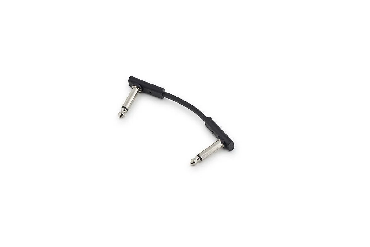 Rockboard Black Flat Patch Cable | 1.97in