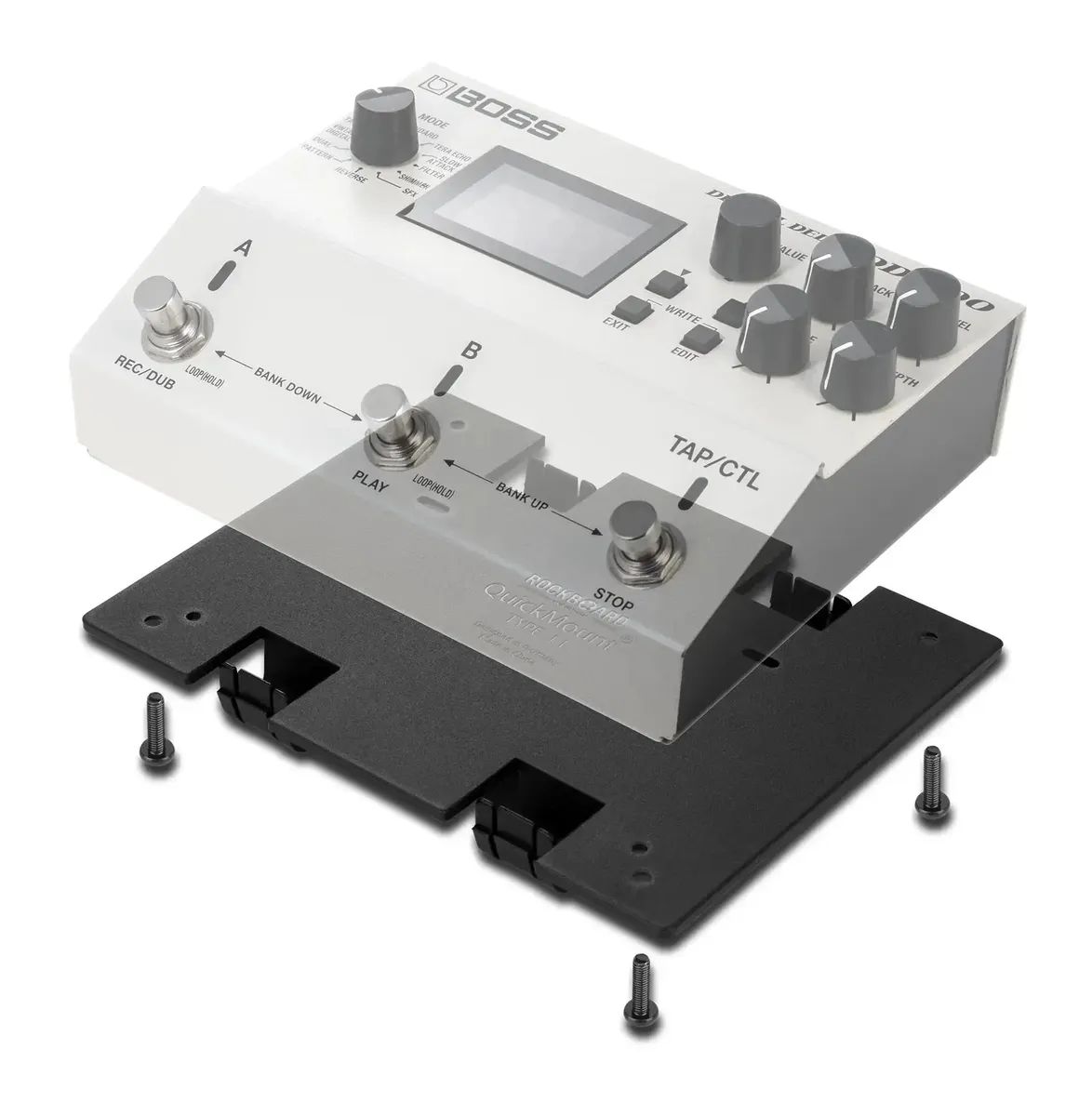 RockBoard QuickMount Plate | Type J1 | For Boss & Strymon Pedals - Image 2