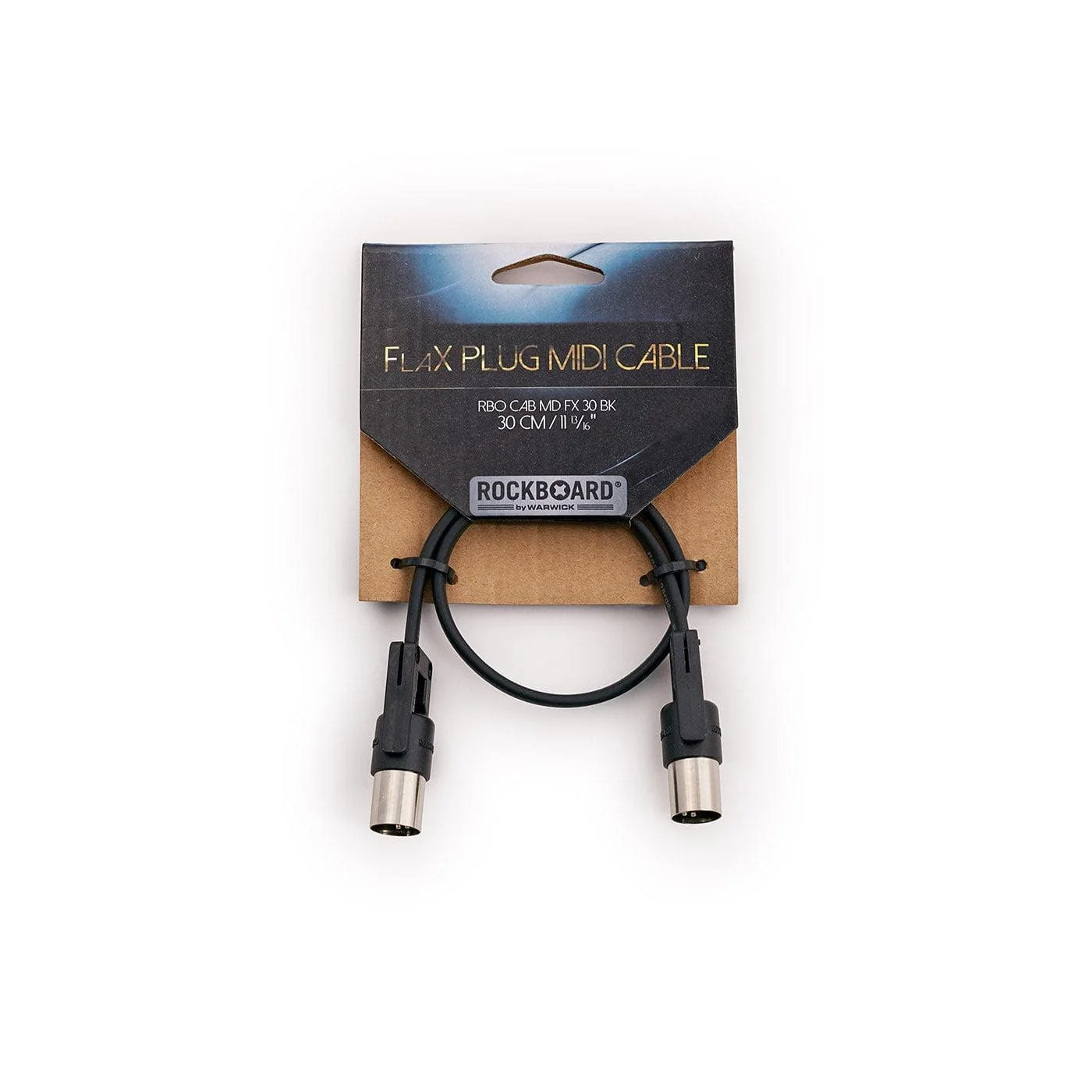 RockBoard Flax Plug MIDI Cable | 30cm/ 11 13/16" - Image 3