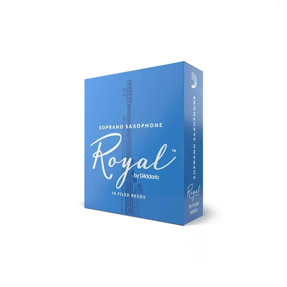 Rico Royal Soprano Sax Reeds | 2.5 | 10-Pack